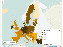Raps Ertrag Europa 2012-2022