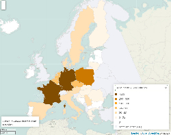 Zuckerrüben Anbaufläche Europa 2012-2021