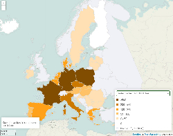 Silomais Anbaufläche Europa 2012-2022