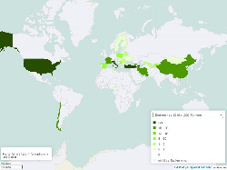 Haselnuss Erntemenge weltweit 1961-2021