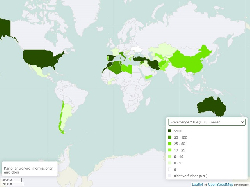 Mandel Erntemenge weltweit 1961-2020